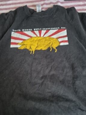 Red Neck Bbq Lqb Shirt Xl